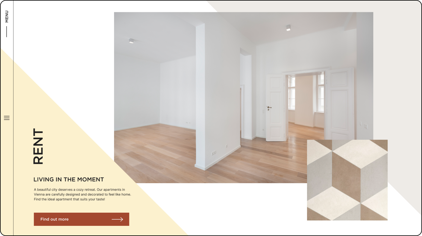 Homerun website screen