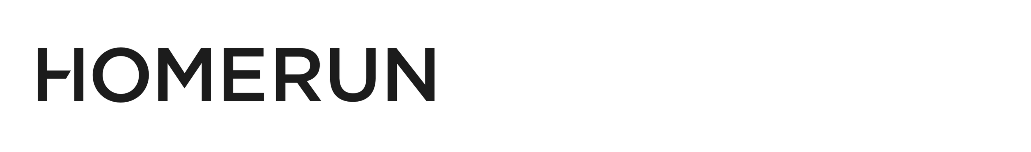 HOMERUN wordmark